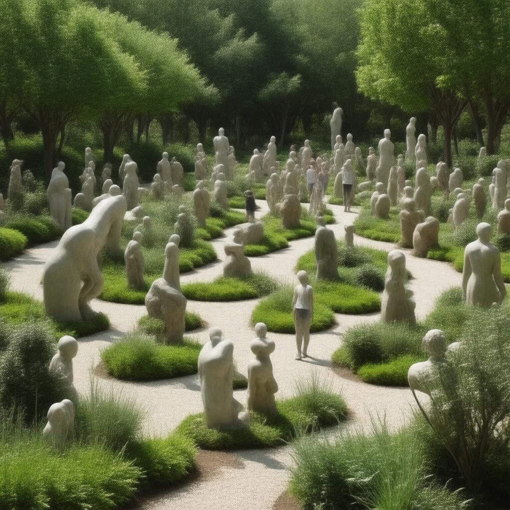Sculpture Garden, National Gallery of Australia